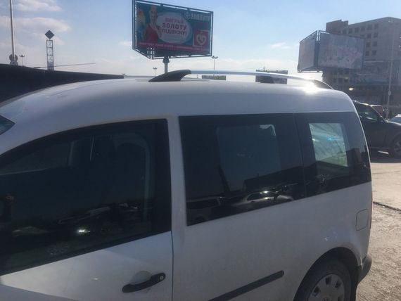 Рейлінги Хром Стандартна, Пластикові ніжки для Volkswagen Caddy 2004-2010 рр | Зображення 4