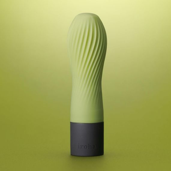 Вібратор IROHA ZEN Matcha з ніжною ребристою поверхнею | Зображення 6