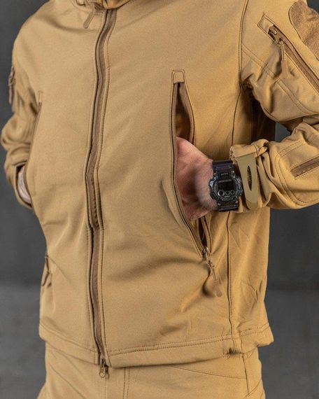 Тактичний костюм софтшел softshell кайот ВТ6469 | Зображення 9
