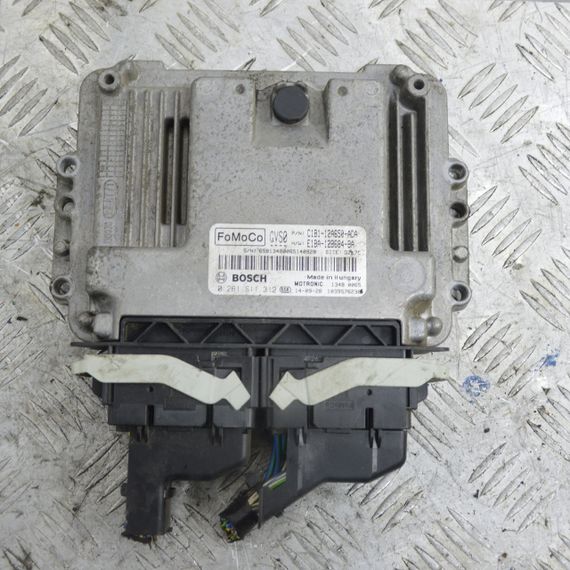 Блок керування двигуном 1.0 Ford Fiesta VII 2008-2017 Комп'ютер ЕБУ мотора Форд C1B112A650ADA 0261S11312