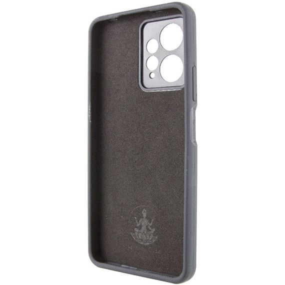 Чохол Silicone Cover Lakshmi Full Camera (AAA) для Xiaomi Redmi Note 12 4G Чорний / Black | Зображення 3