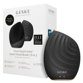 Електронна ультразвукова щітка для обличчя GESKE Sonic Facial Brush 5в1 gray