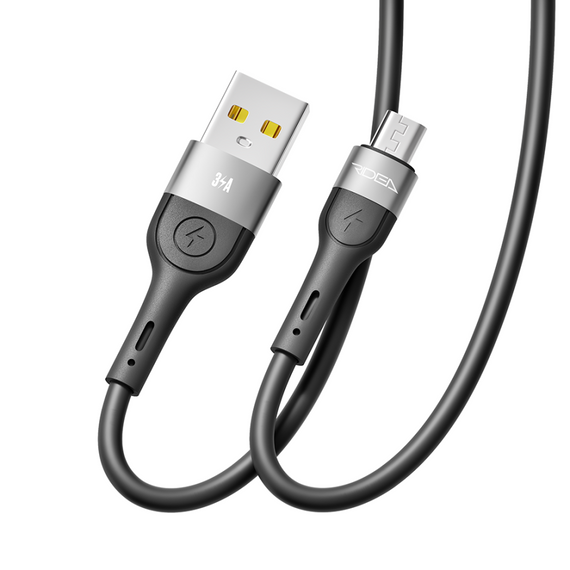 USB Ridea RC-XS51 X-Silicone MicroUSB 3A 2m | Зображення 2