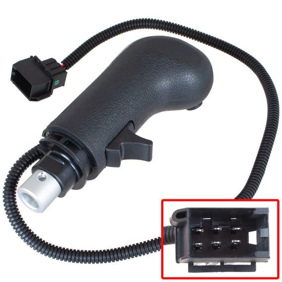 MAN TGA TGX ручка КПП переключения передач 8 ступка матовый хром 6 контактов, 81326200106 МАН | Зображення 1