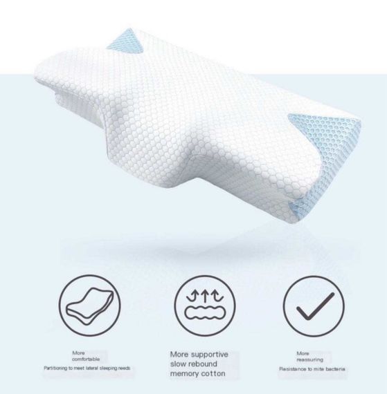 Ортопедична подушка з ефектом пам'яті 70х40х10 см XPRO (47739-8752_306) | Зображення 8