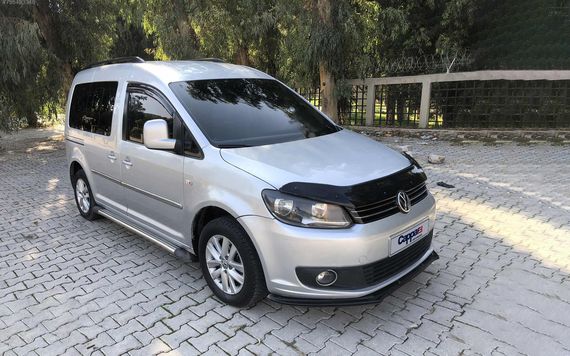 Дефлектор капоту (EuroCap) для Volkswagen Caddy 2010-2015рр | Зображення 2