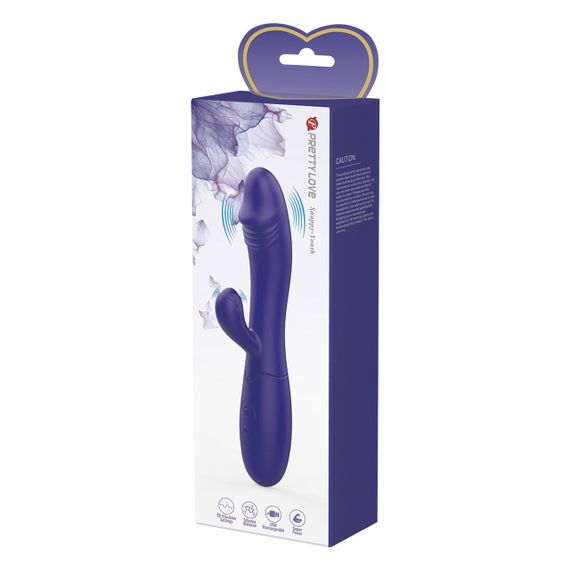 Вибратор - Pretty Love Snappy Vibrator Blue sexstyle | Зображення 9