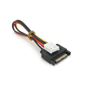 Переходник питания SATA=>4pin(малый),0.2m,Пакет