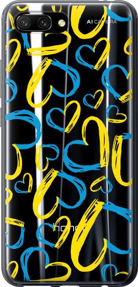 Чехол на Huawei Honor 10 Сердца UA "5292u-1496-17620"