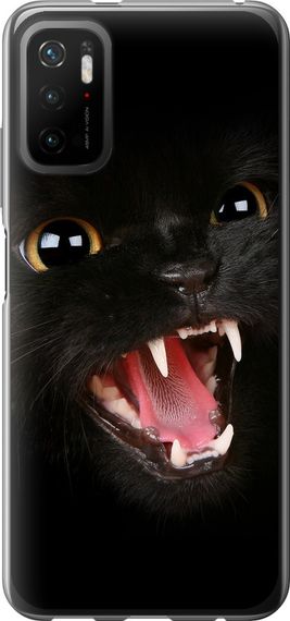 Чехол на Xiaomi Redmi Note 10 5G Чёрная кошка "932u-2556-17620"