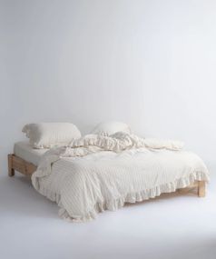 Постільна білизна Limasso Stonewashed Exclusive 200 х 220 см Leila Yikama