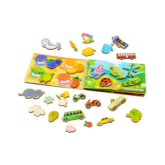 Розвиваючий Альбом "Головоломка на липучках" Puz-22925 | Зображення 1