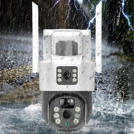 Вулична камера відеоспостереження з двома лінзами 4G, 2 Мп, XPRO, V36-4G SOLAR (234575262_1794) | Зображення 5