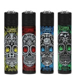 Газовая Зажигалка Клиппер Lighters Коллекция Clipper "Mexican Skulls"