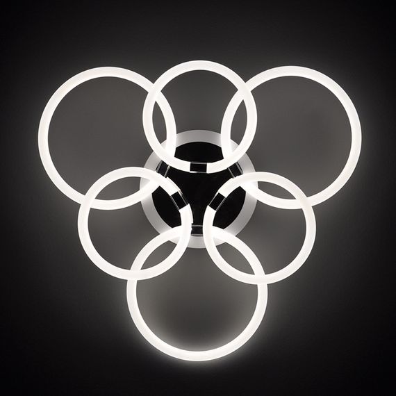 Светодиодный светильник+ночник с пультом, диммируемый 2800-7000К, 44W*2 | Зображення 3