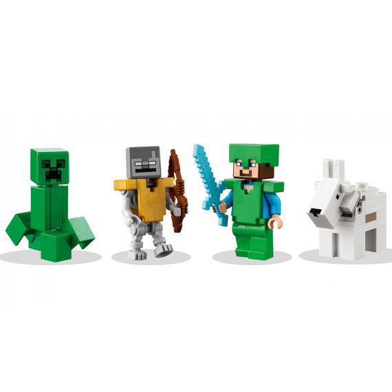 Конструктор LEGO Minecraft Замерзлі верхівки 304 деталі (21243-) | Зображення 3