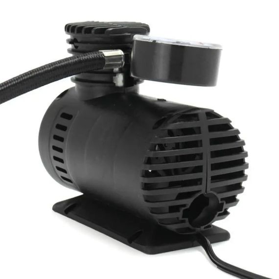 Електричний однопоршневий насос, Портативний компресор 12в   знижка | Зображення 5