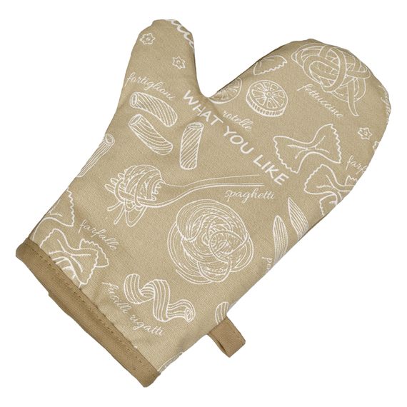 Прихватка Home Line 65594 Україна 19x30  Бавовна Бежевий, Принт