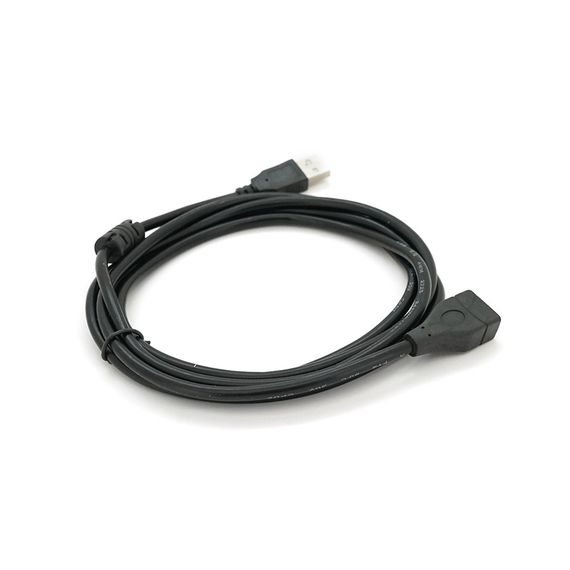Удлинитель USB 2.0 AM/AF,2.0m,1 феррит,черный Пакет Q250 | Зображення 1