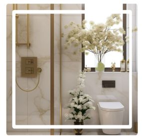 Дзеркало Qtap Mideya з LED-підсвічуванням Touch QT2078NCF8080W