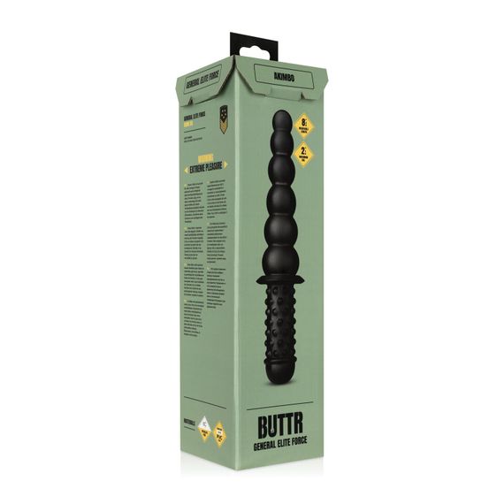 Анальний ланцюжок BUTTR - Akimbo Double Sided Anal Dildo | Зображення 6