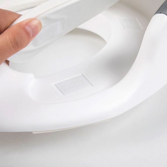 Дитяче сидіння для унітазу FreeON, white - grey (0-3 роки) | Зображення 3