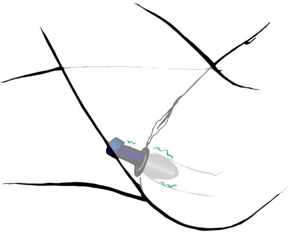 Анальна пробка на присосці ТУНЕЛЬ sexstyle | Зображення 4