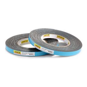 Лента клейкая двухсторонняя на вспененной основе 12мм*10м чёрная UNIFIX