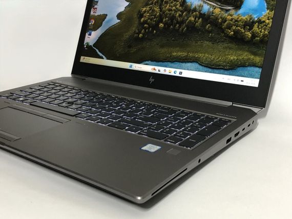 Мобільна робоча станція HP Zbook 15 G5 / 15.6'' (1920x1080) IPS / Intel Xeon E-2176M (6 (12) ядра по 2.7 - 4.4 GHz) / 32 GB DDR4 / 512 GB SSD NVMe / nVidia Quadro P2000, 4 GB GDDR5, 128-bit / WebCam / Win 11 Pr б/в + Подарунок Накопичувач Kingston 64 ГБ | Зображення 8
