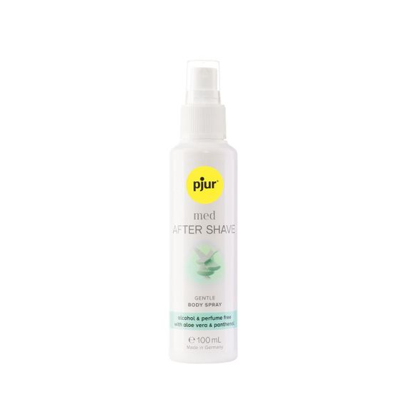 Увлажняющий спрей после бритья pjur med After Shave Spray 100 мл, без спирта, с витамином B5 и алоэ Sex Aura