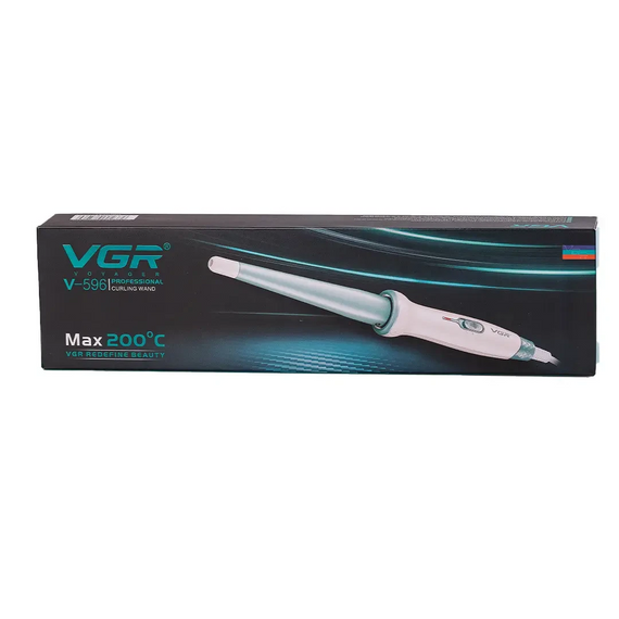 Конусная плойка для волос с керамическим покрытием VGR V-596 | Зображення 5