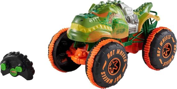 Монстр трак на радиоуправлении Хот Вилс Динозавр Оригинал Hot Wheels Rageasaur 1:15 | Зображення 2