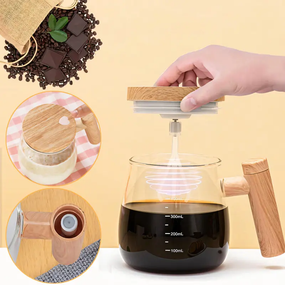 Портативная электрическая чашка для смешивания Coffee stirring cup 400 мл