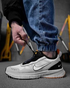 Мужские кроссовки ike pegas grey/ orange   4  ВТ5119