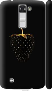 Чохол на LG K8 K350E Чорна полуниця "3585m-297-24368"