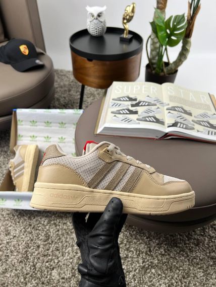 Мужские кроссовки Forum Low Beige White , Вьетнам 43 27
