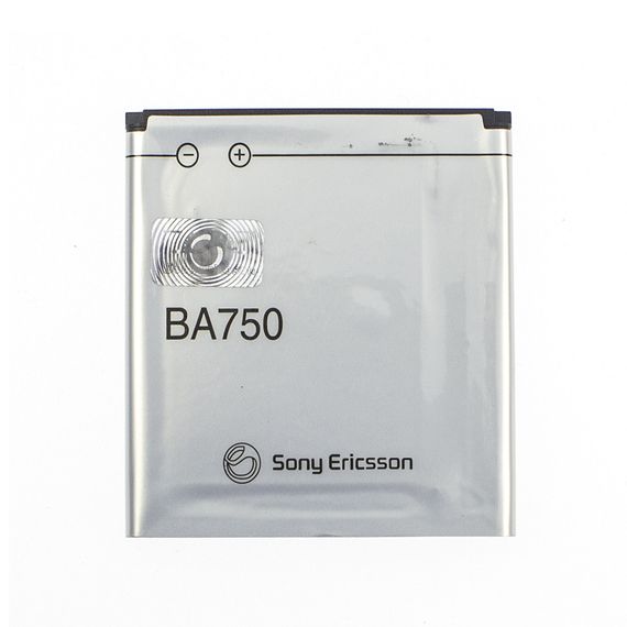 Акумулятор Sony Ericsson BA750 1500 mAh LT15i, LT18i, X12i AAA клас блістер | Зображення 1