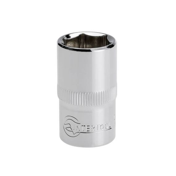 Головка шестигранна 1/2", 16 ммx38 мм Cr-V INTERTOOL ET-00161 | Зображення 1