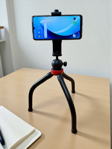 Гибкий штатив восьминог Primo Octopus Big с креплением KR02 для смартфона - Black/Red | Зображення 1