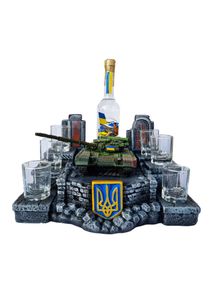 Декоративная подставка "Український танк Т-64 БВ" №2