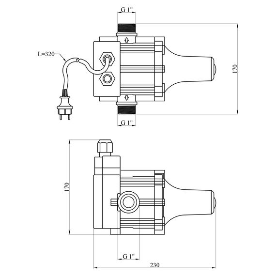 Автоматичний контролер тиску Agua JB-1 (CV035103) | Зображення 1