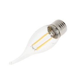 Светодиодная лампа E27 6W WW C35-T COG 220V