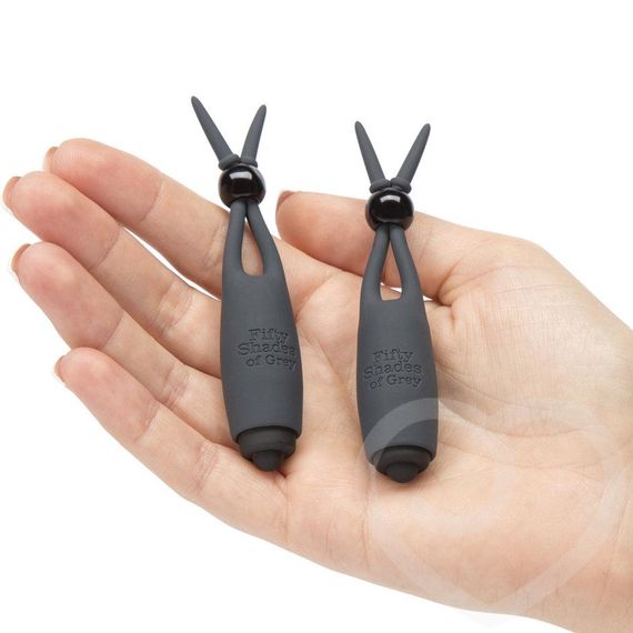 Вібруючі затискачі для сосків "солодке катування", Черный | Зображення 2