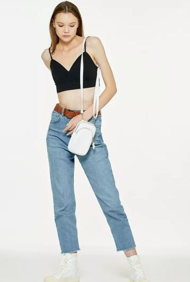 Сумка жіноча Sambag Modena біла 19 х 11 х 3 см (96099008) | Зображення 1