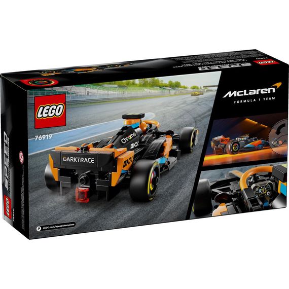 Конструктор LEGO Speed Champions Автомобіль для перегонів 2023 McLaren Formula 1, 245 деталей (76919) | Зображення 8