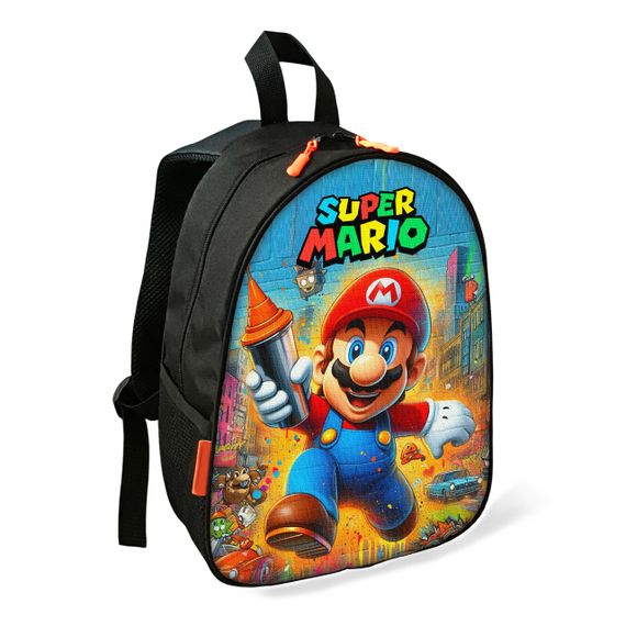 Рюкзак Супер Маріо дитячий шкільний/міський 34х27х13 см для хлопчика (02458)