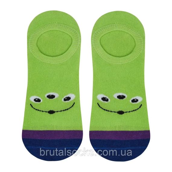 Шкарпетки короткі дитячі сліди Twinsocks р-18-20(29-31),22-24(34-37) рожеві, сірі, сині, жовті, салатові