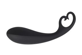 Анальный стимулятор Alive Black Heart, макс. диаметр 3 см Sex Aura