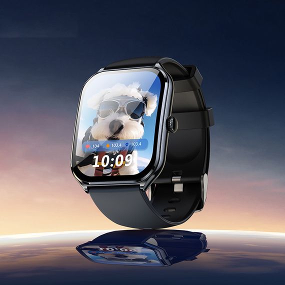 Смарт-часы Hoco Smart Watch Y28 AMOLED Smart sports watch (call version) Black | Зображення 2