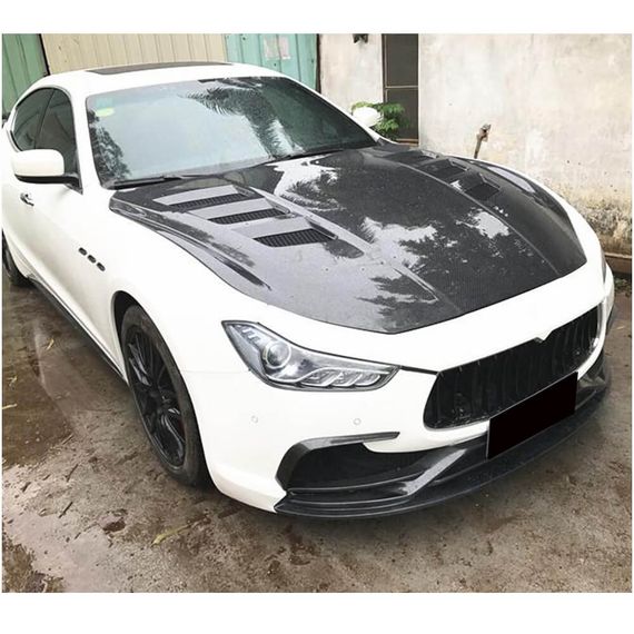 Капот (2014-2020, Карбон) для Maserati Ghibli | Зображення 1